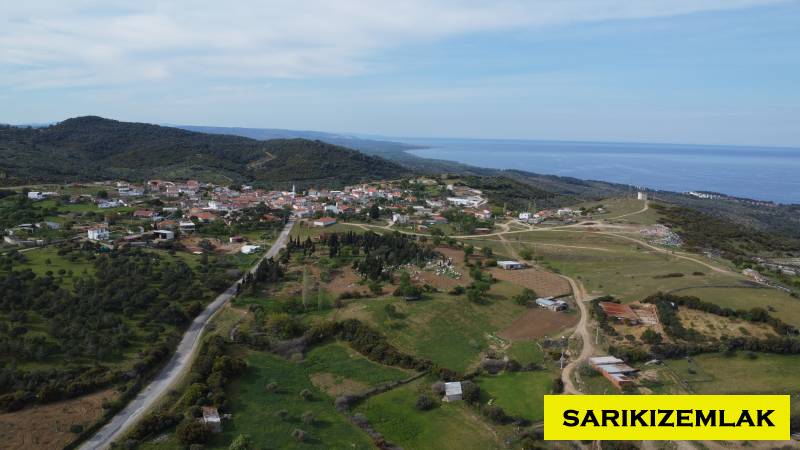 Tavaklı Köyü`nde Deniz Manzaralı, Doğayla İç İçe Satılık Arazi!